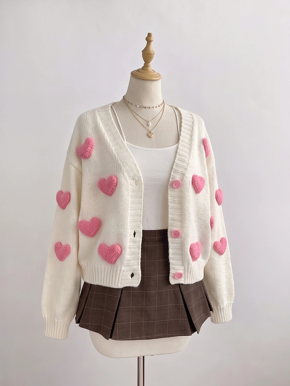 ZARA Womens Fall Winter Cozy Chic Casual Versatile Knit Cardigan